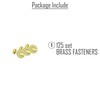 XKMT- Gold Brass Fasteners For Chain Link Fence View Blocking
