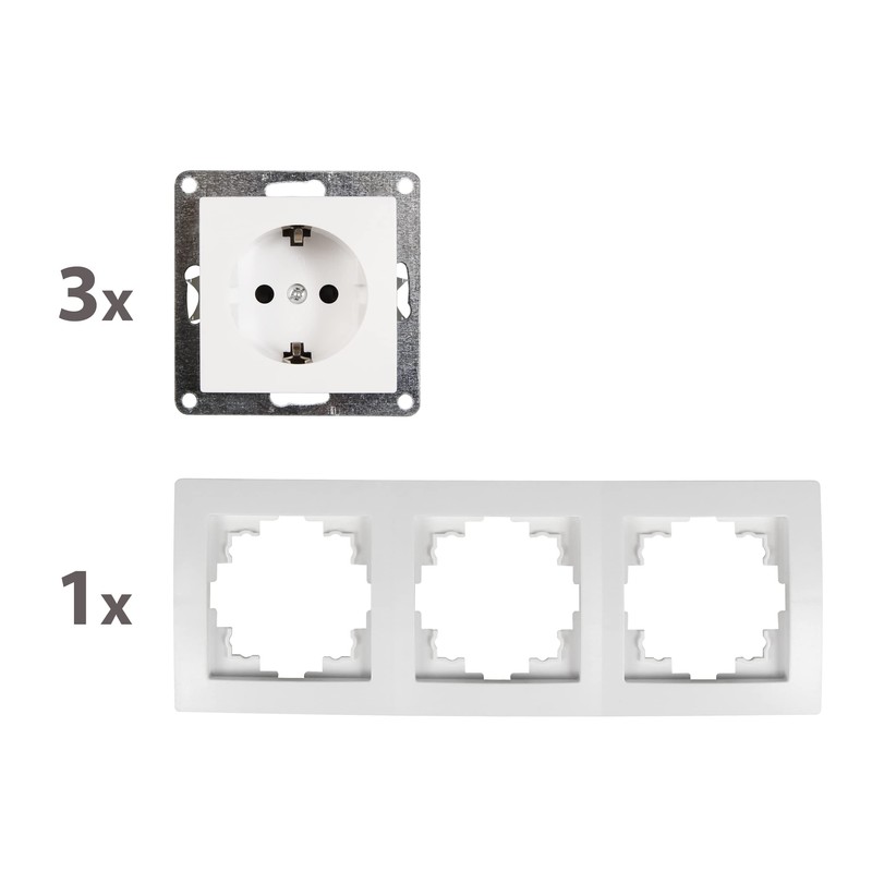 MC POWER - FLAIR – Socket Set | White, Matt