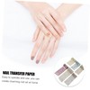 BIUDECO 6pcs Nail Transfer Paper Japanese Style Nail Art Stickers
