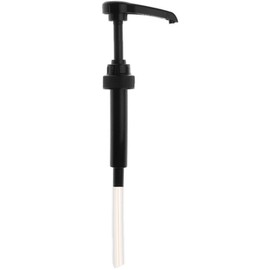 Black Coffee Syrup Pump for 750 ml Bottles (Pack of 1) - Fits Upouria, Torani Syrups, Davinci, (Monin 1 Liter Plastic Bottle Only), and Jordan's Skinny Syrups
