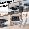 2 PCS Stove Gap Covers, Stainless Steel Stove Gap Filler-Silver