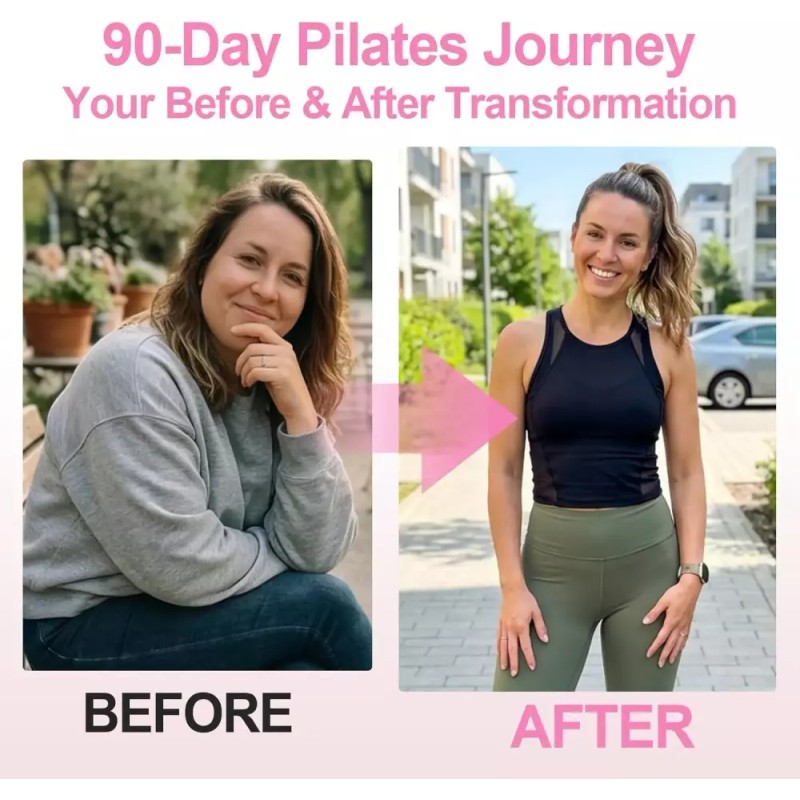 EllaraFit 엘라라핏 홈 필라테스 링 및 볼 세트 5가지 저항