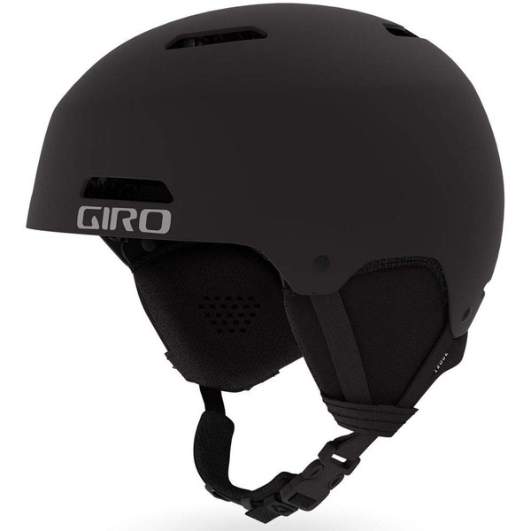 Giro Ledge Ski Helmet - Snowboard Helmet for Men, Women & Youth - Matte Black - Size M (55.5-59 cm)