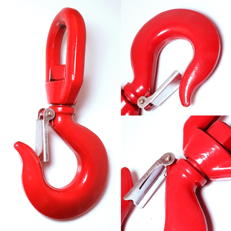 SCIEO 7 Ton Swivel Hook Heavy Duty Swivel Lifting Hook