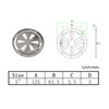 Ø5 Inch 316 Stainless Steel Round Air Vent Grille Cover