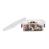 Easy Shopping® Clear Plastic Storage Box Lid Clip Locking Office