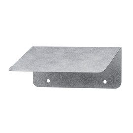 Alberts 355272 Bird House Slanted Protection Roof, Steel Bird Feeder in Various Trendy Colours, Bird House for Hanging or Standing, Size 140 x 125 x 66 mm