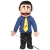 25" George, Peach Dad/Businessman, Full Body, Ventriloquist Style Puppet