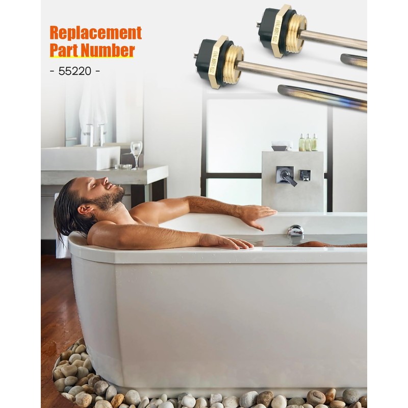 Water Heater Element Replacement Fit for Eco Eemax Rheem, Replace