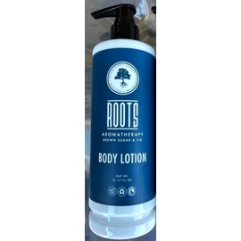 ROOTS Aromatherapy BODY LOTION Brown Sugar & Fig 12.17oz (1 Bottle)