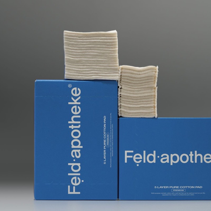 Peld Apotheke Feld Apotheke Premium 5-Layer Cotton Pads 80 Sheets