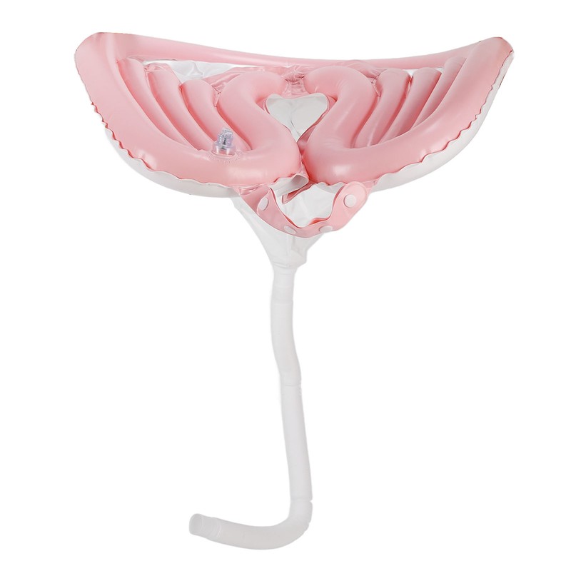 Inflatable Shampoo Bowl Foldable Hair Washing Sink with Detachable Drain