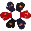 Cooraby 6 Pairs Toddler Magic Stretch Mittens Winter Unisex Baby