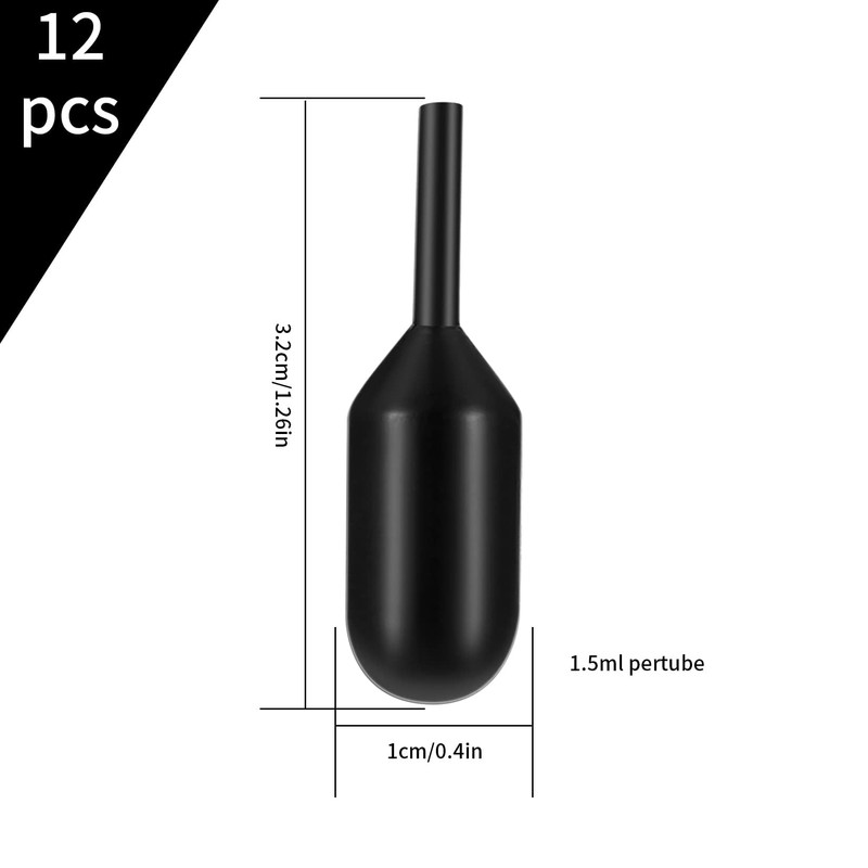 Ink Refills for Identity Theft Protection Roller Stamps, 12 Pcs