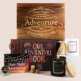 LUICONMO Valentine Gifts for Her - Romantic Couple Gifts, Date Night Scratch-Off Ideas, for Couple Birthday Gift for Girlfriend Boyfriend Wife Husband