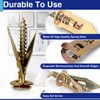 180 PCS Self Drilling Drywall Anchors with Screws Kit, 0.47×1.18