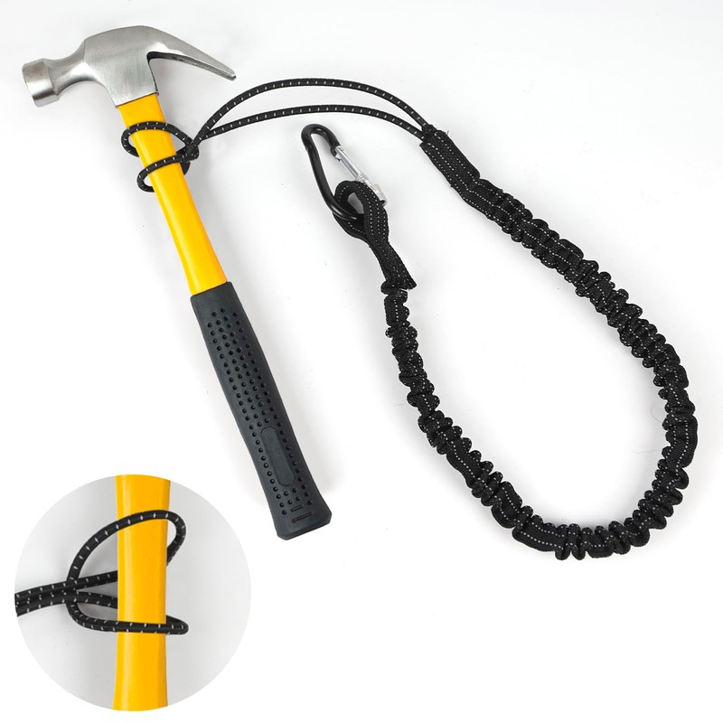 Elesunory 12 Pack Retractable Tool Lanyards for Hand Tools, Tool