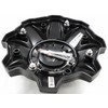 FUEL Matte Black Chrome Rivets Wheel Center Caps One (1)