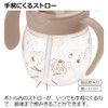Richell Tri Straw Drinking Master Set, Brown, 1 Piece, 5