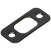 Kwikset 85063-514 1" x 2-1/4" Radius Corner Deadbolt Strike Iron