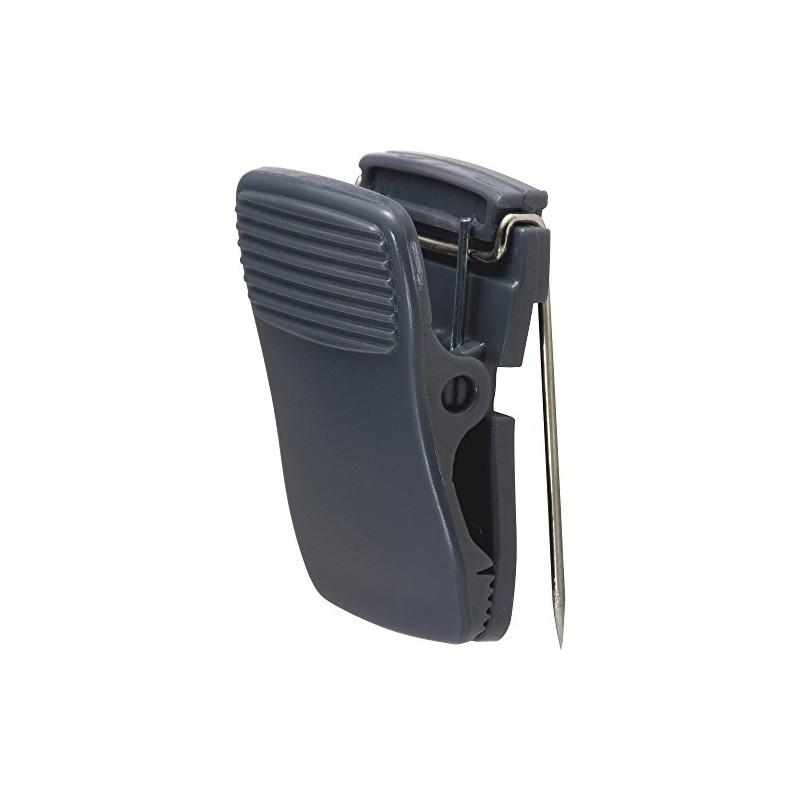 Lorell 80673 Cubicle Clips, Recycled, 24/BX, Black