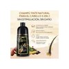 Kaisasa® Shampoo Con Tinte Cubre Canas Natural Jengibre 500ml-Negro