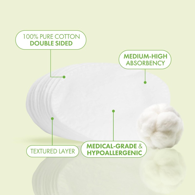 Intrinsics Cotton Naturelles (80 Count) - 2” Medium-High Absorbency Cotton