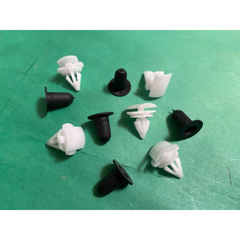 Volkswagen 2017-23 Volkswagen Tiguan Wheel Opening Molding Grommet Clips 10PC