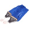 200x150cm Blue Portable Outdoor Camping Hammock with Rod Camping Courtyard