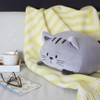 balvi Kitty Cat-Shaped Cushion Comfortable and Very Soft Polyester