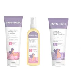 Mom To Mom Kit Antiestrías Para Mujer En Embarazo