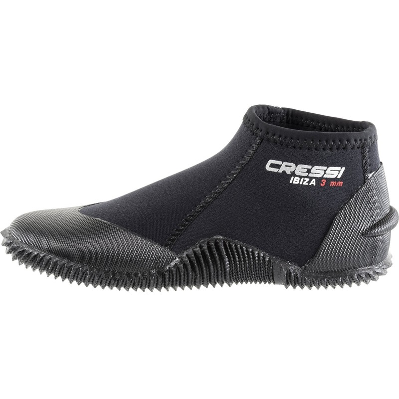 Cressi Ibiza 3mm, Black/Black, US Man 13 | US Lady