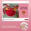 Lily's Lyric Flower Crochet Kit | Red Rose | Step-by-Step