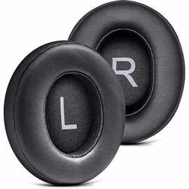 AONIC 50 Ear Pads - TRANSTEK Replacement Ear Cushion Foam Compatible with AONIC 50 Headphones Soft I Comfortable Memory Foam (Black Leather)
