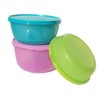 Tupperware Deluxe Modular Nesting Bowls Medium Set of 3
