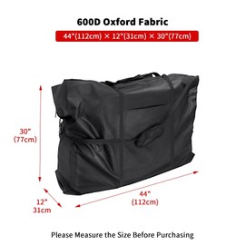 Hengme Rollator Travel Bag - Waterproof Wheelchair Bag for Folding Walker Compact Wheelchair Transport Chair Portable Large Duffel Bag Carry Case for Car and Airplane Traveling, 44" Lx12 Wx30 H