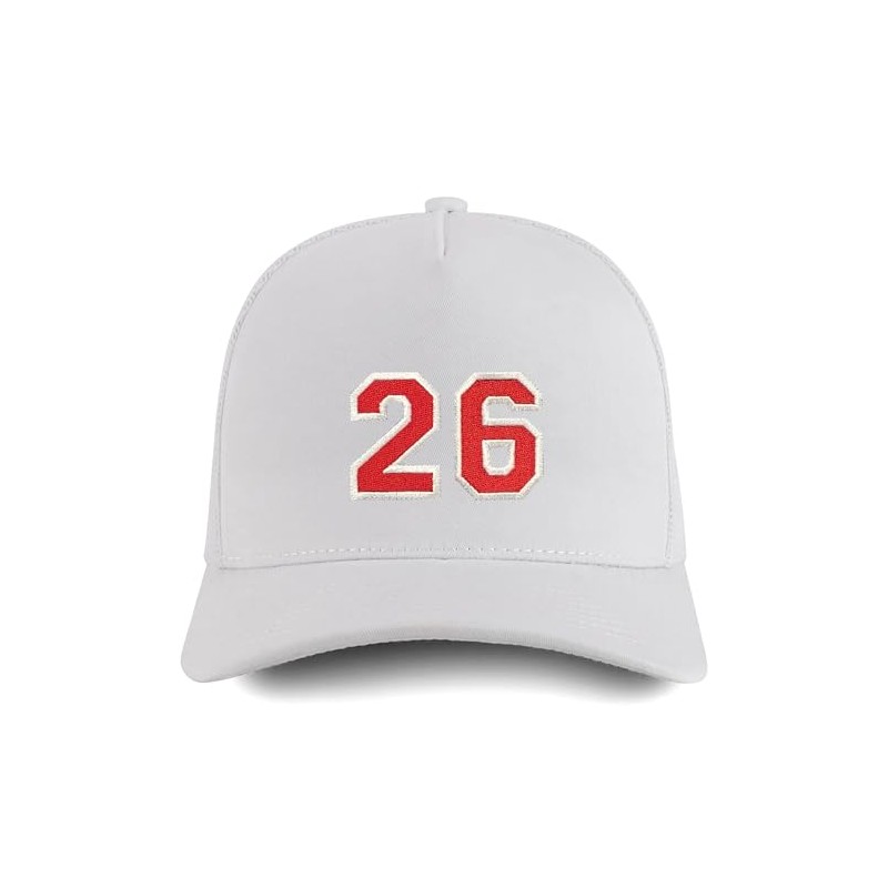 Trendy Apparel Shop Number 26 Varsity Font Embroidered 5 Panel
