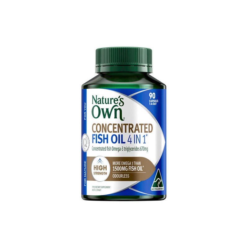 Nature's Own 4 in 1 Concentrated Fish Oil