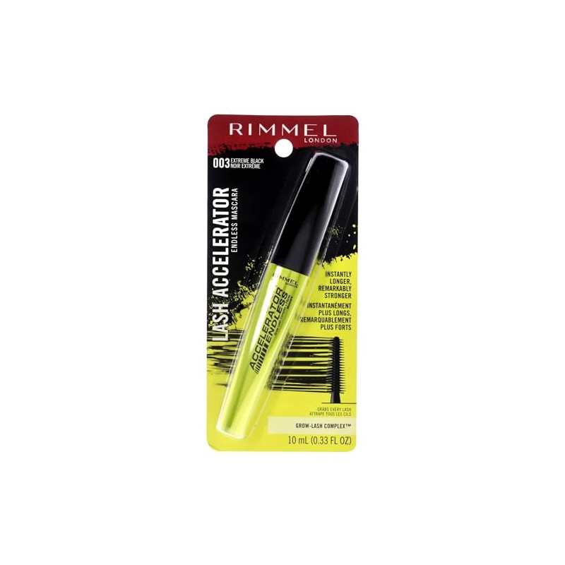 Rimmel London lash accelerator mascara - extreme black