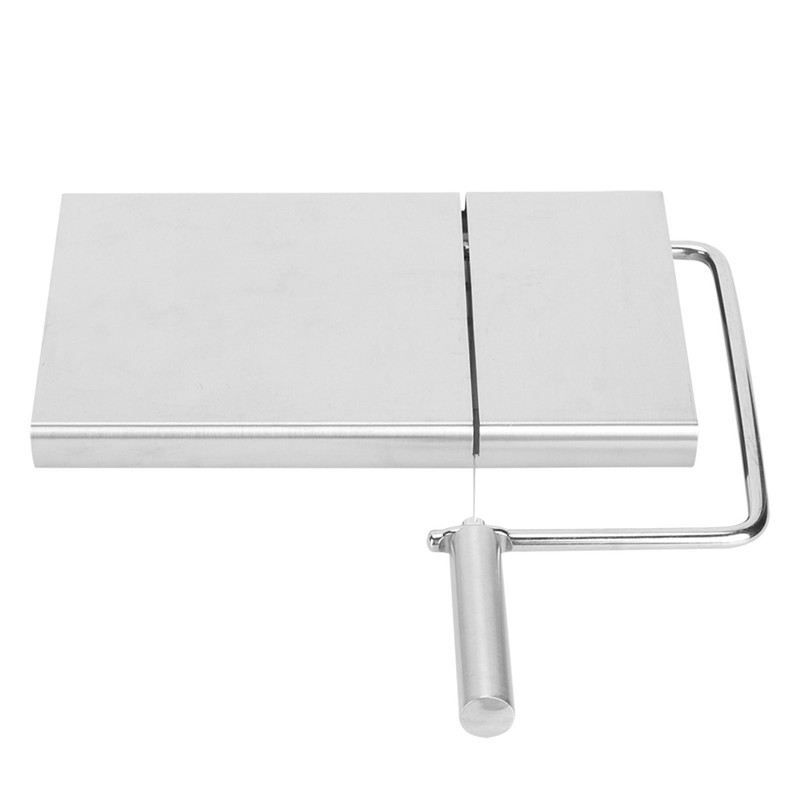 Household Stainless Steel Cheese Ham Butter Cutter with Cutting Wire