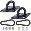 1700 lb Capacity Heavy Duty Stainless Steel Pad Eye Hooks,2