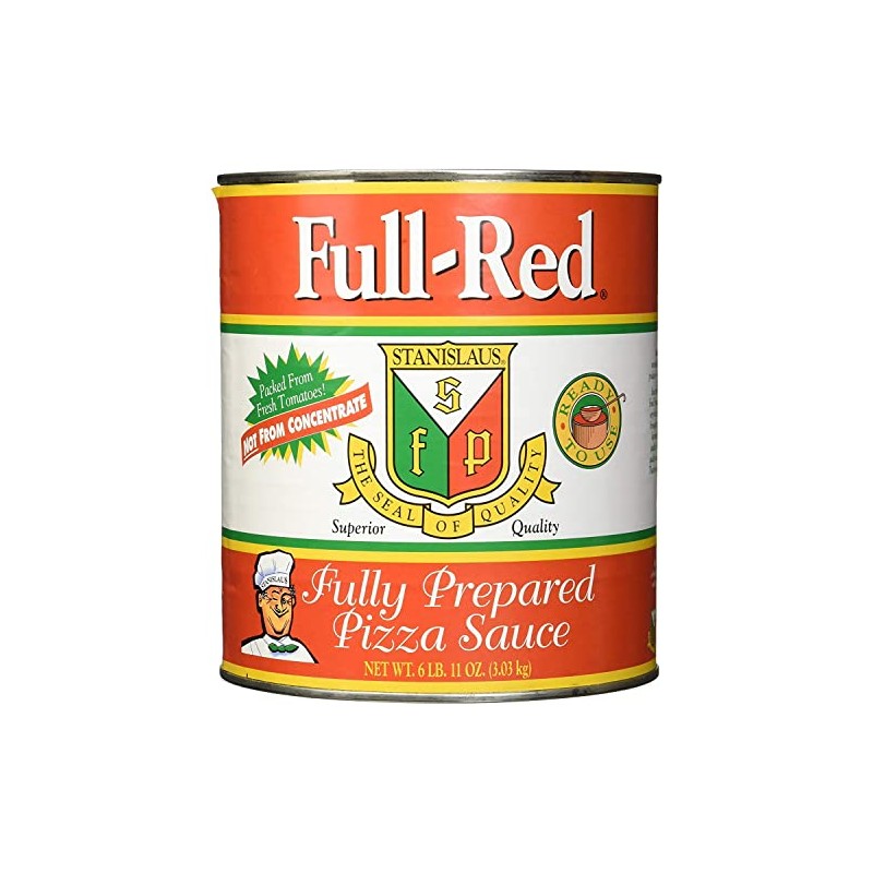 Full Red Fully Prepared Pizza Sauce #10