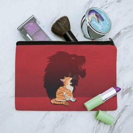 Little Kitten Lion Roar Makeup Cosmetic Bag Organizer Pouch