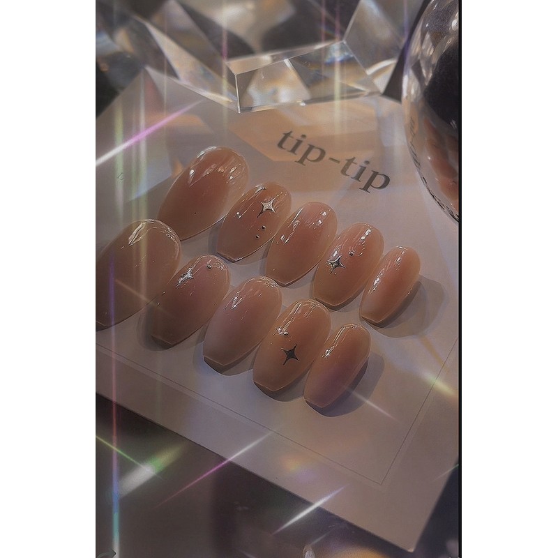 tip-tipnail tip - (Basic) Almond Egg / tip-tipnail tip -