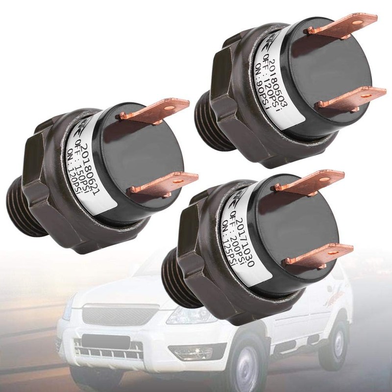 Pressure Switch, Yosoo Air Compressor Pressure Switch 1/4 Inch NPT