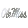 Craftique Mississippi Decal (SIL OLE MISS DECAL (3",4",6",12"), 6 in)