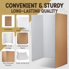 Trifold Poster Board 36" x 48" White Presentation Board -