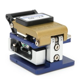 Fibre Cleaver Fibre Optic Tools, High Precision Cable Cutting Fibre Optic Cutter Fibre Cleaver for Cutting Single Core Glass Fibres