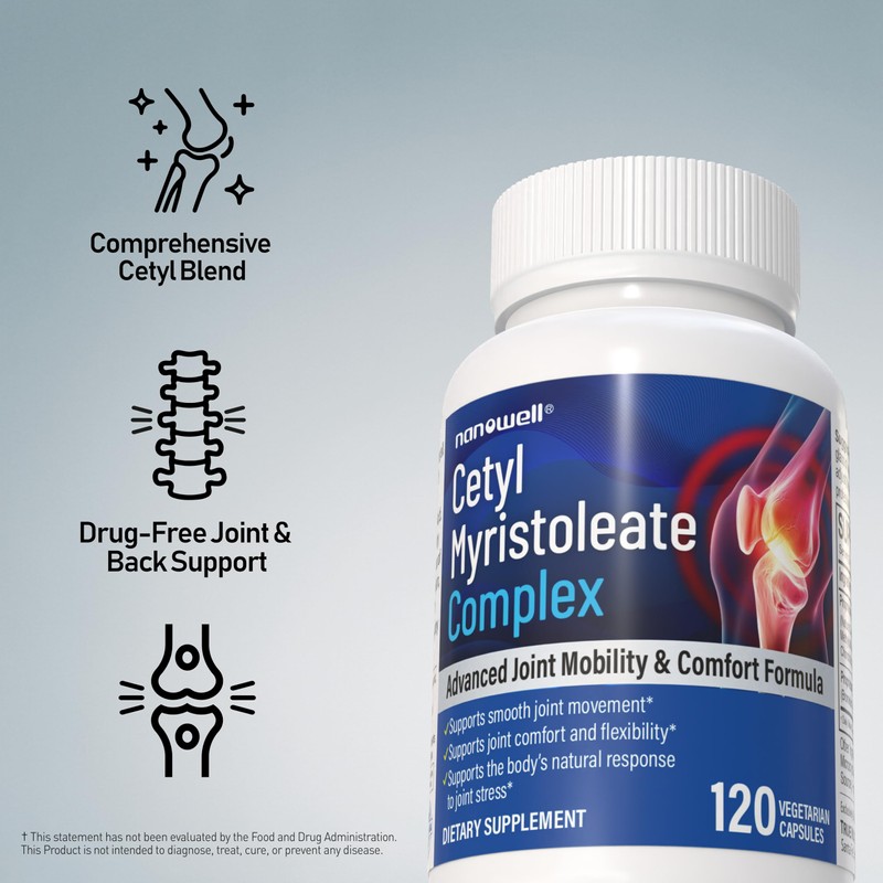 Cetyl Myristoleate Complex, CMO Advanced Joint Mobility & Comfort Formula