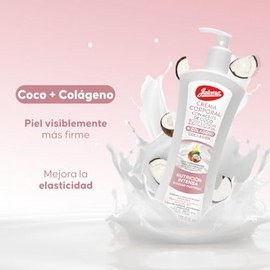 Jaloma | Crema Corporal de Coco + Colágeno, Nutrición Intensiva, hidrata y suaviza la piel extra seca, 400 ml